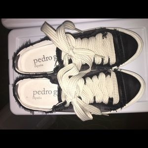 Pedro Garcia Parson Satin Sneaker